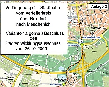 Verlängerung Nord-Süd Stadtbahn