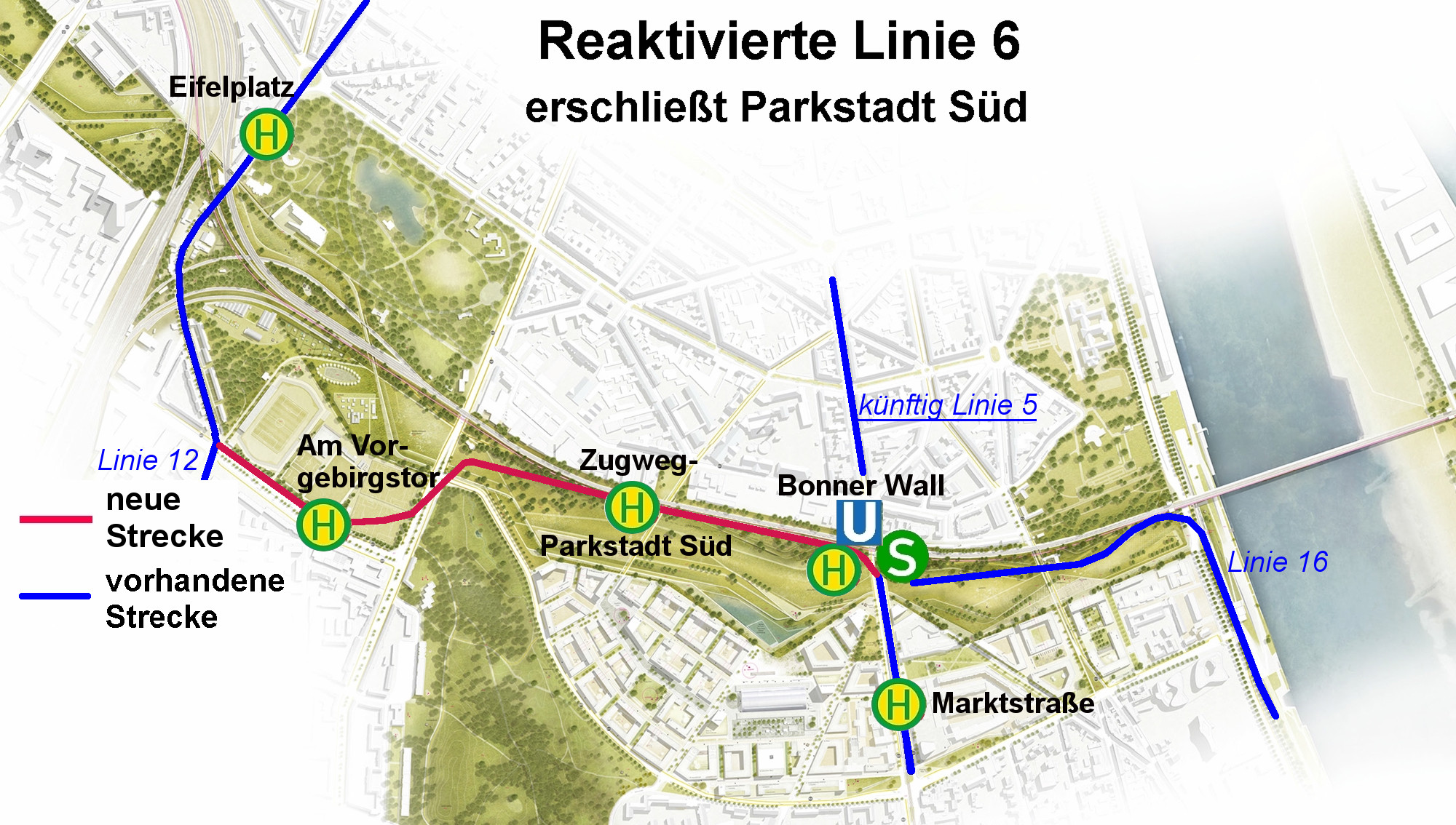 Reaktivierung Linie 6